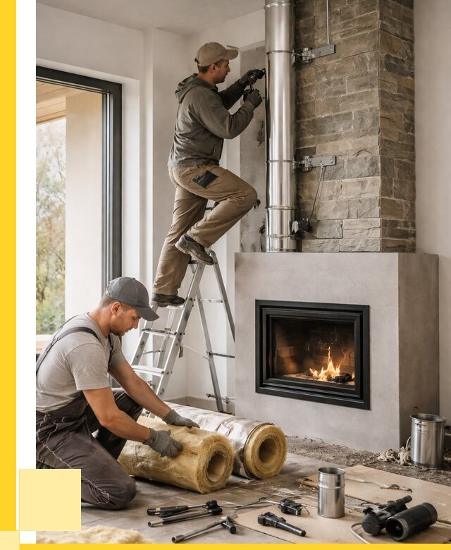 Монтаж дымоходов для каминов в Назрани от 15408 р. ЭриданНзр