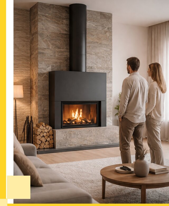 Закрытые камины под ключ в Назрани от 123264 р., ЭриданНзр