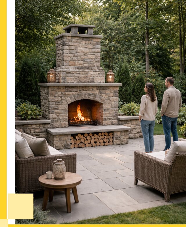 Уличные камины из кирпича в Назрани от 154080 р. | ЭриданНзр