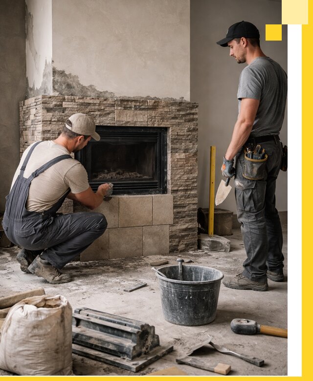 Камины под ключ в Назрани: проект, изготовление и монтаж