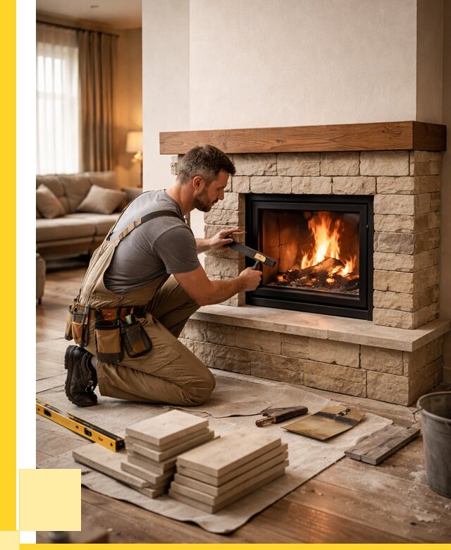 Строительство каминов в Назрани от 154080 р., ЭриданНзр - под ключ