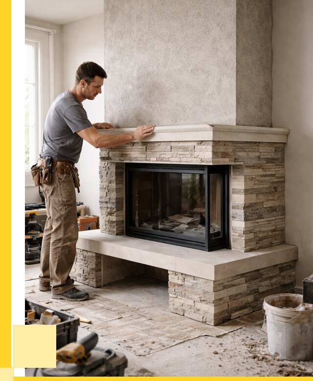 Изготовление каминов под ключ в Назрани от 154080 р. | ЭриданНзр