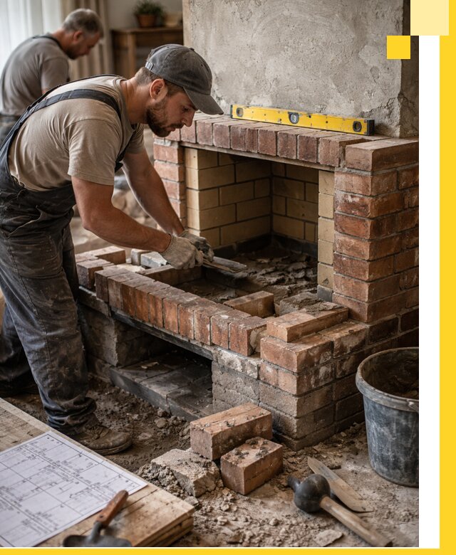 Изготовление и установка каминопечей под ключ в Назрани