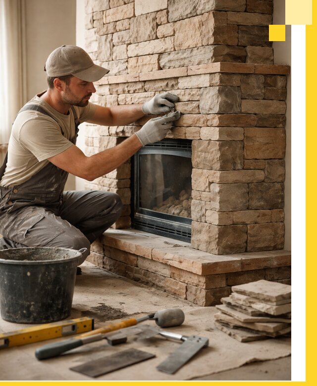 Проектирование и установка печей-каминов под ключ в Назрани