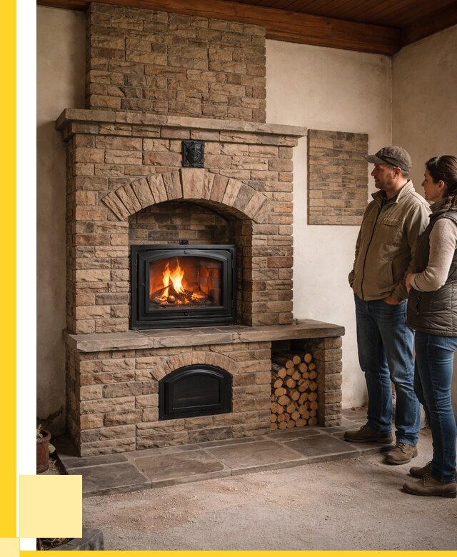 Кирпичная печь под ключ в Назрани от 154080 р. | ЭриданНзр