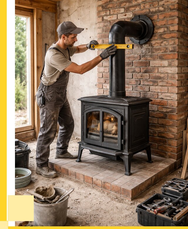 Монтаж печей установка банной печи в Назрани от 15408 р. | ЭриданНзр