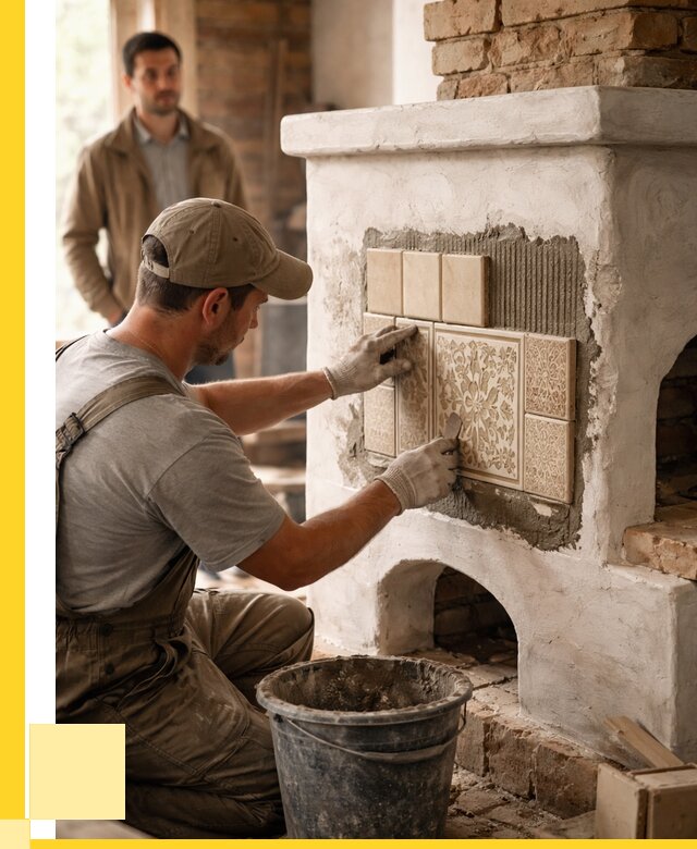 Отделка печей и банных печей в Назрани от 35952 р. | ЭриданНзр