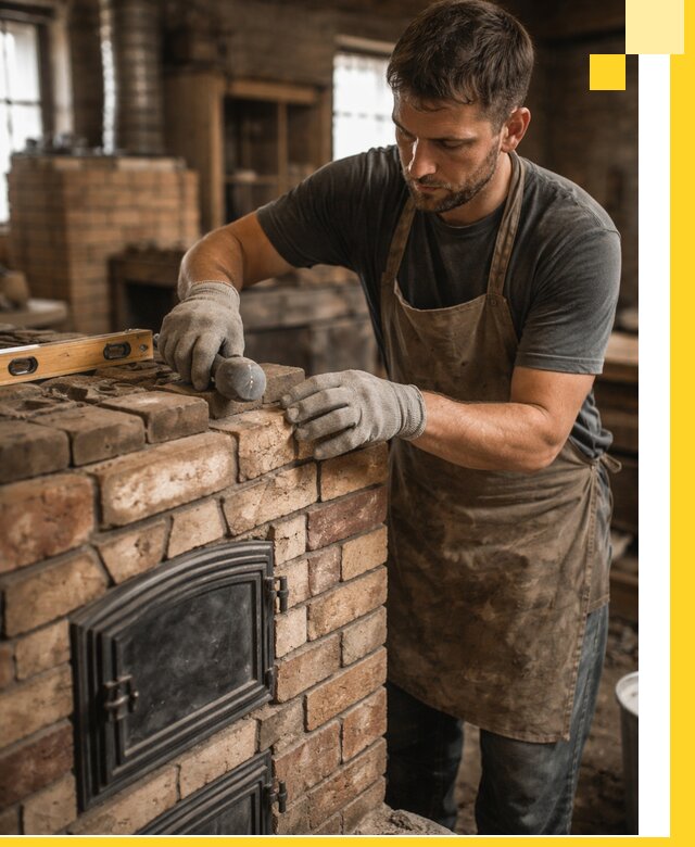 Изготовление печей на заказ в Назрани с проектом и монтажом