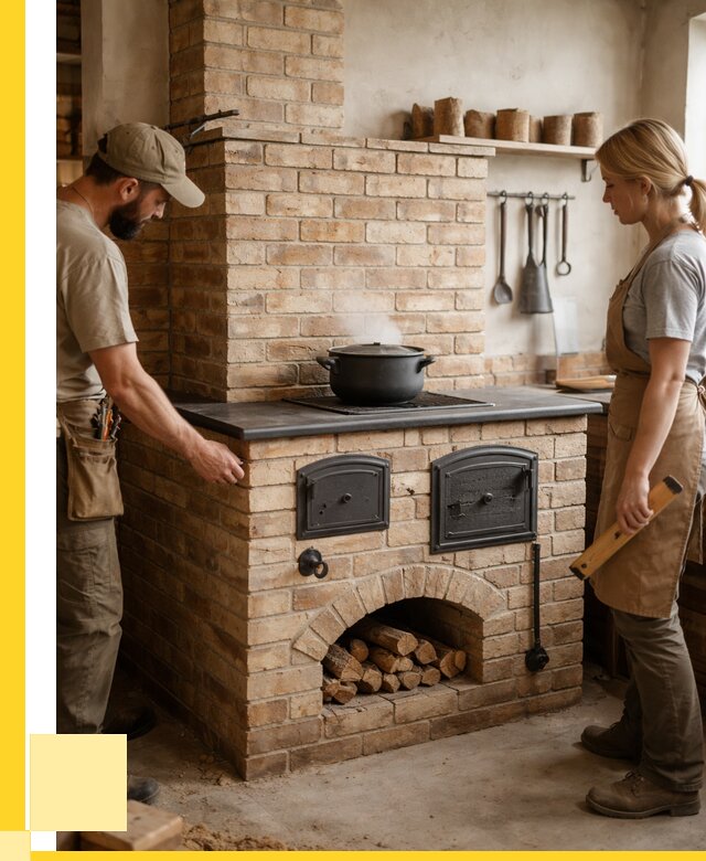 Варочно отопительные печи в Назрани от 92448 р. | ЭриданНзр