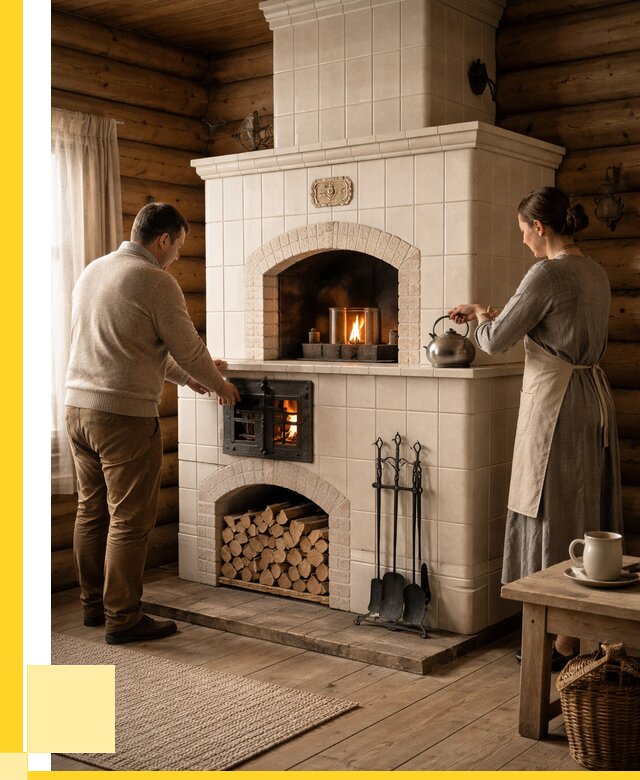 Русские печи в Назрани: установка от 154080 р. ЭриданНзр