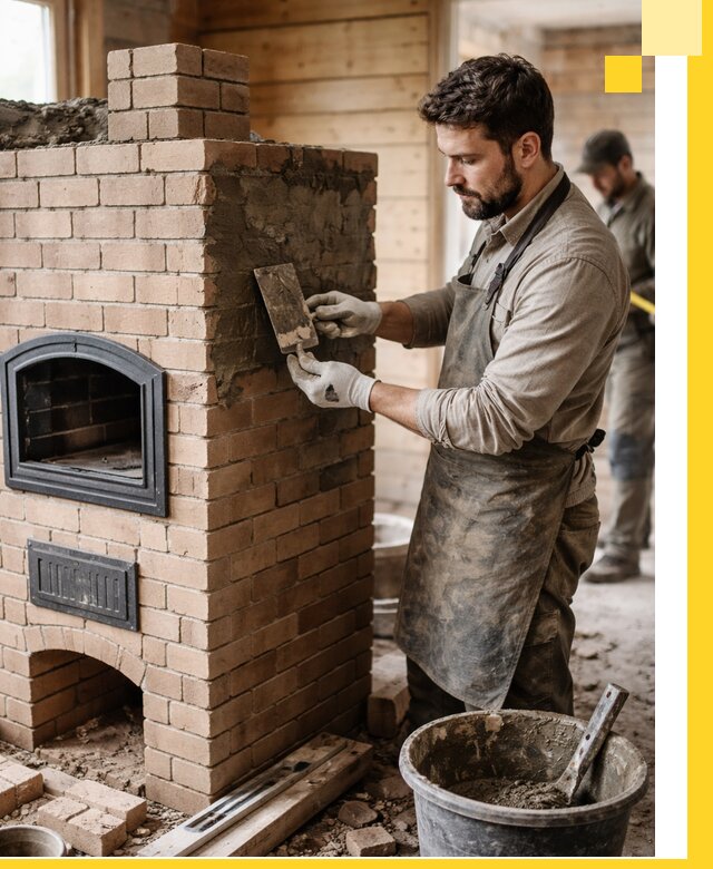 Изготовление и установка печей-шведок под ключ в Назрани