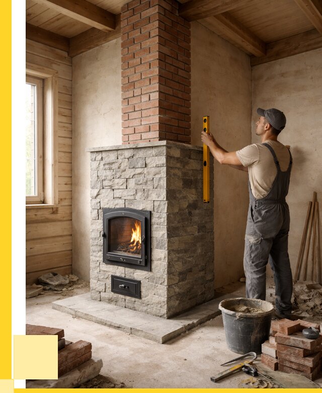 Печи и дымоходы под ключ в Назрани от 46224 р., ЭриданНзр