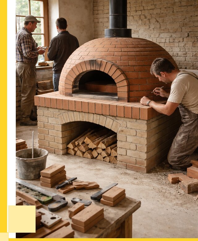 Помпейская печь дровяная для пиццы в Назрани | ЭриданНзр от 205440 р.