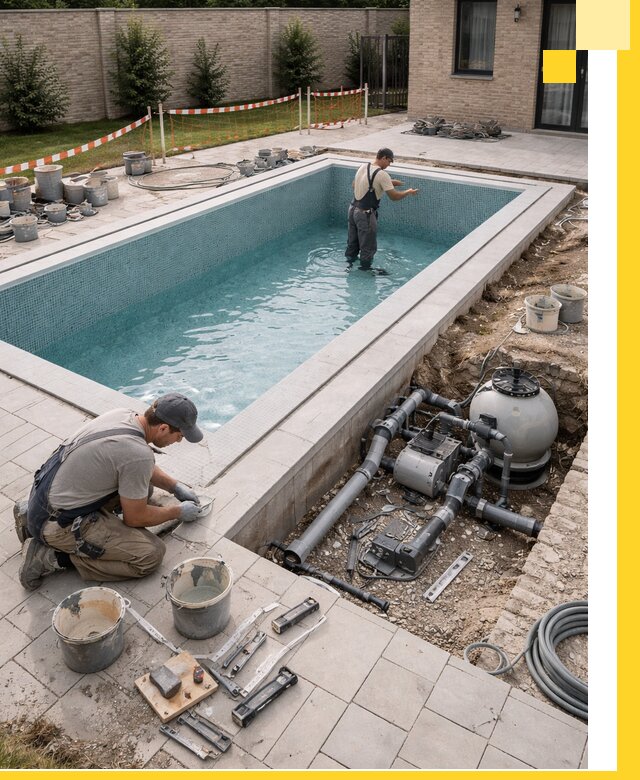 Строительство бассейнов под ключ в Назрани: проекты и монтаж