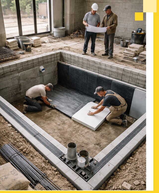 Проекты частных и общественных бассейнов под ключ в Назрани