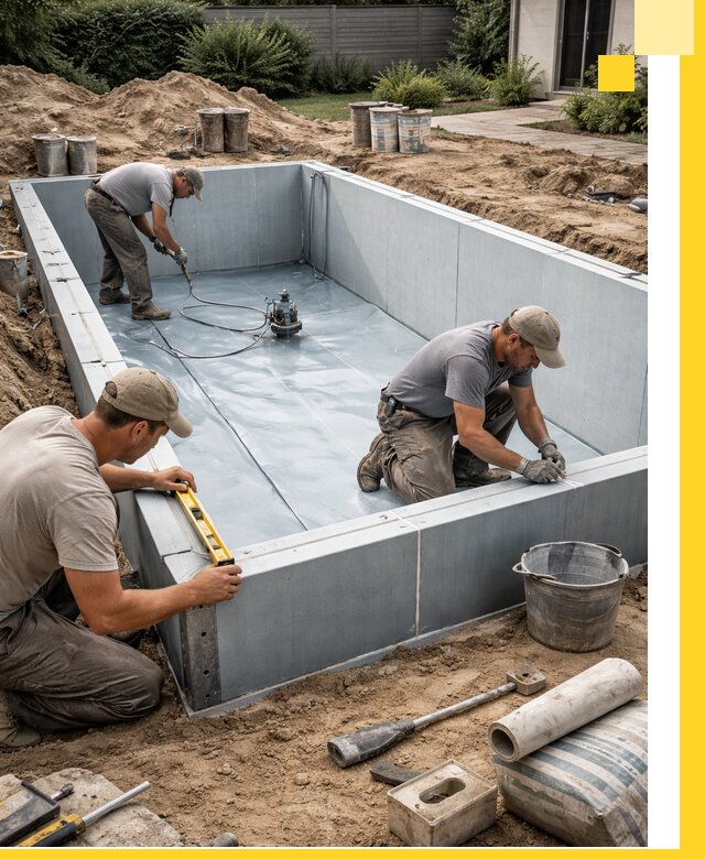 Профессиональный монтаж бассейнов под ключ в Назрани с гарантией