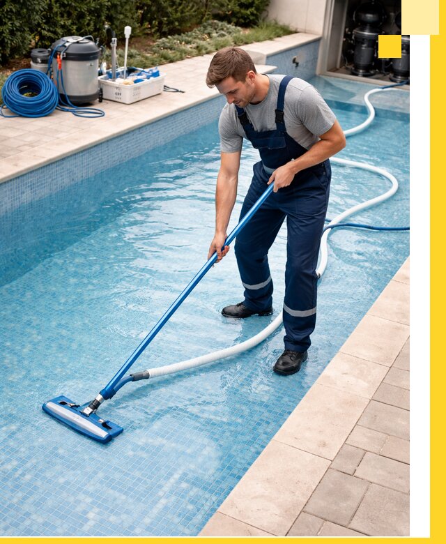 Профессиональная чистка бассейнов и фильтров в Назрани под ключ