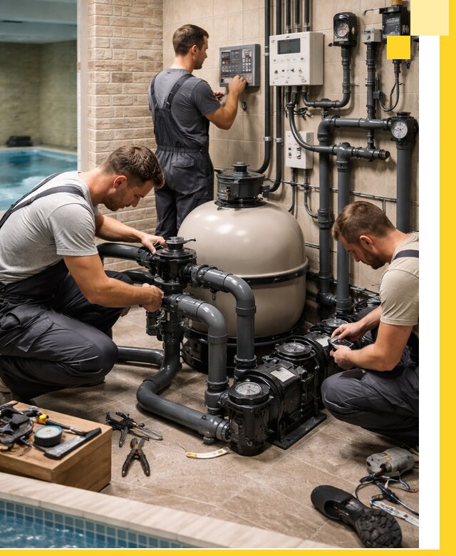 Комплексное оборудование для бассейнов под ключ в Назрани