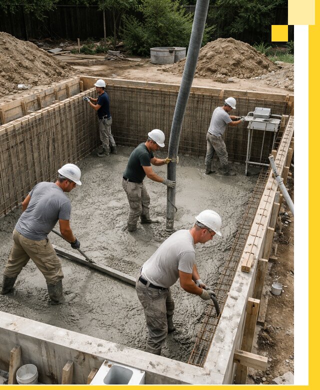 Строительство бетонных бассейнов под ключ в Назрани