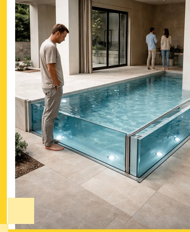 Стеклянные бассейны в Назрани от 1232640 р. | ЭриданНзр — мозаика