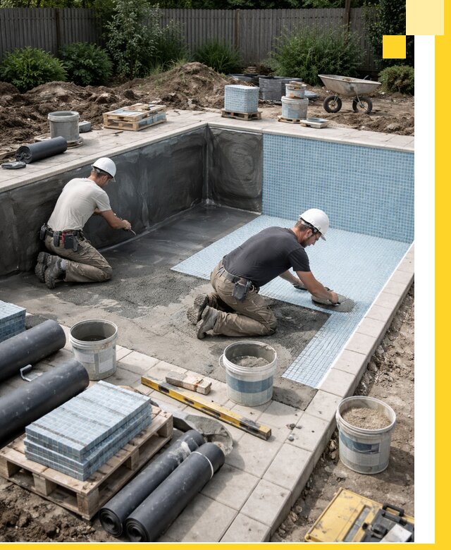 Проектирование и строительство стационарных бассейнов в Назрани