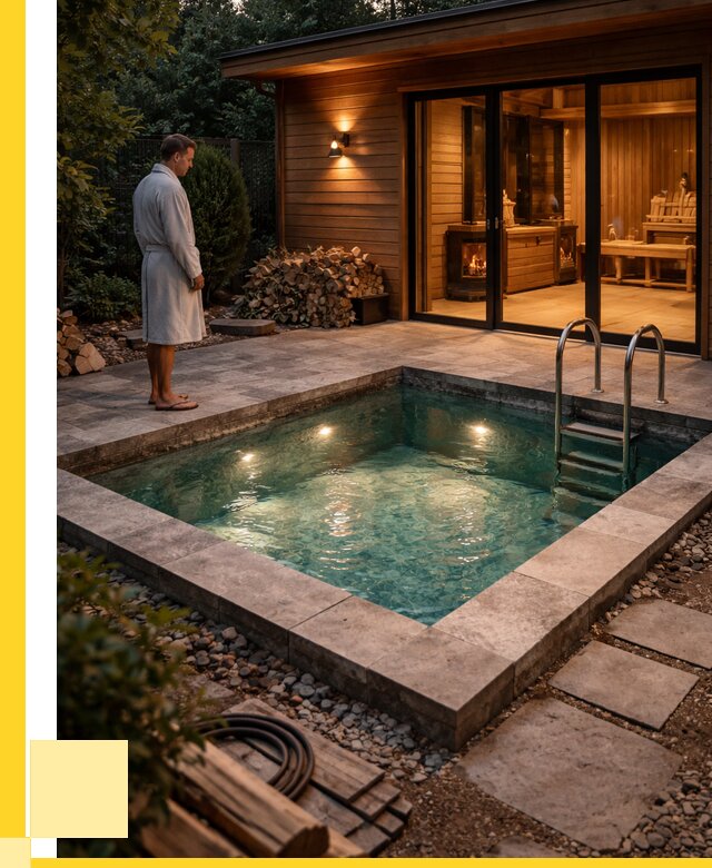 Бани с бассейном под ключ в Назрани от 97584 р. | ЭриданНзр