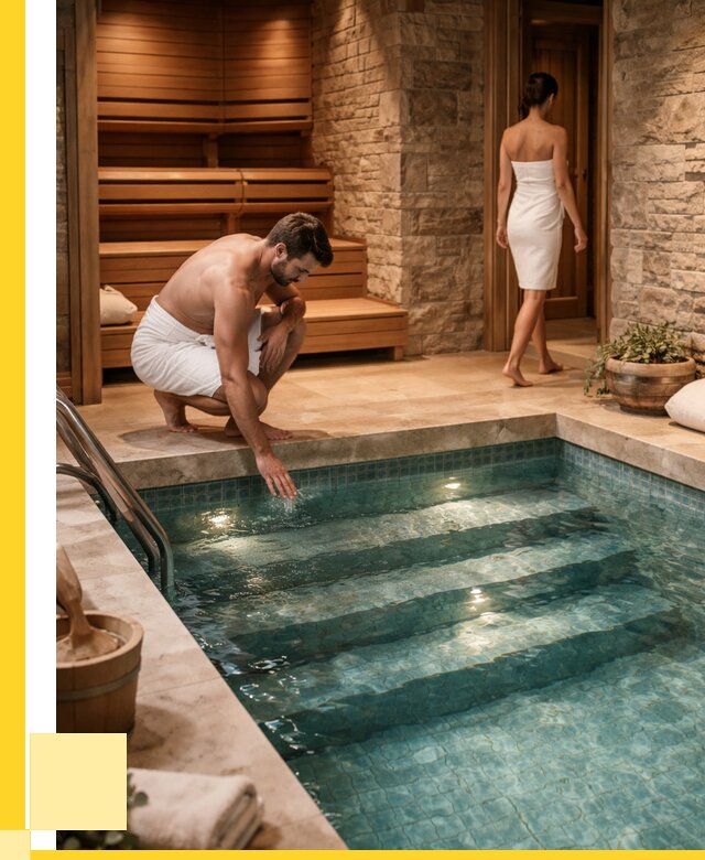 Сауна с бассейном под ключ в Назрани от 123264 р., ЭриданНзр