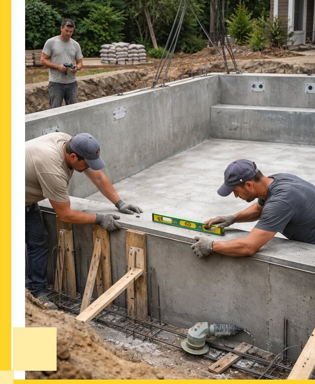 Монтаж чаши бассейна в Назрани под ключ от 256800 р., ЭриданНзр