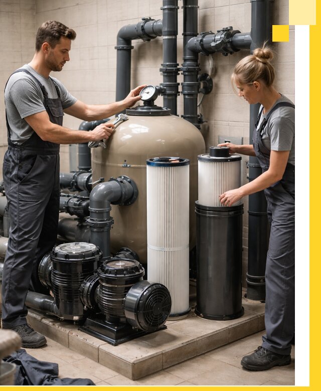 Фильтры и системы фильтрации для бассейнов в Назрани