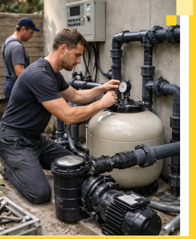 Поставка и монтаж фильтровального оборудования для бассейнов в Назрани