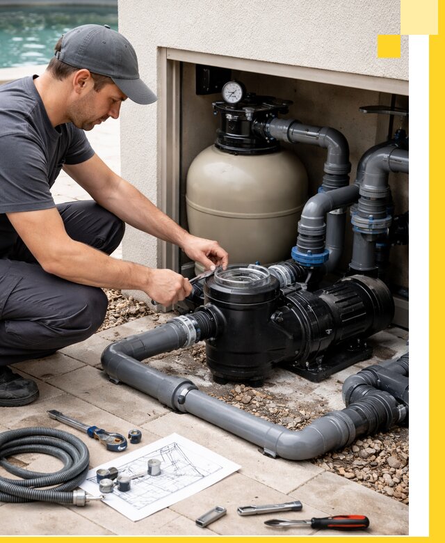 Поставка, монтаж и сервис насосов для бассейнов в Назрани