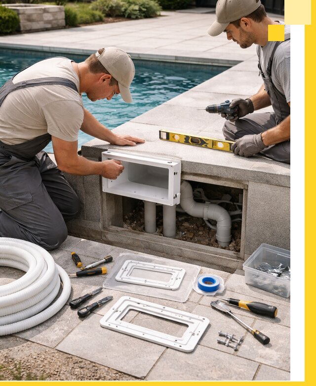 Поставка и установка скиммеров для бассейнов в Назрани