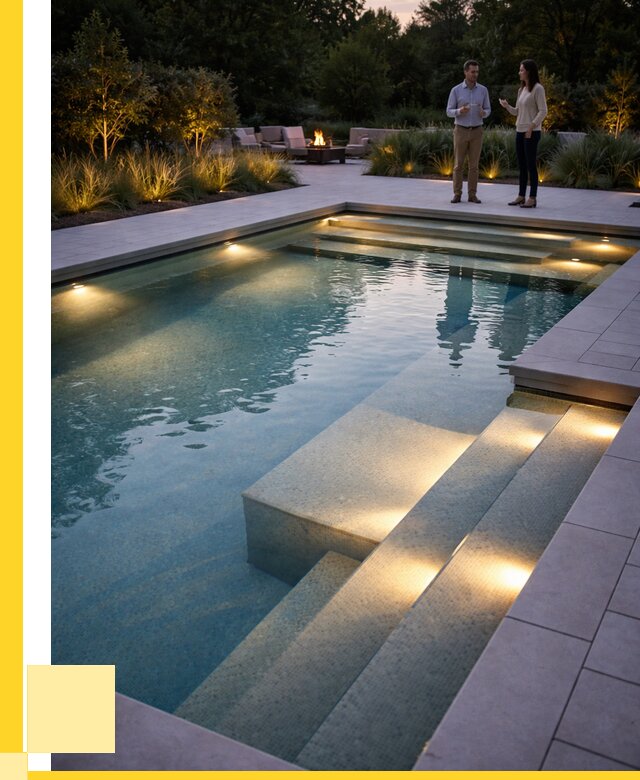 Освещение бассейнов в Назрани под ключ от 25680 р. | ЭриданНзр