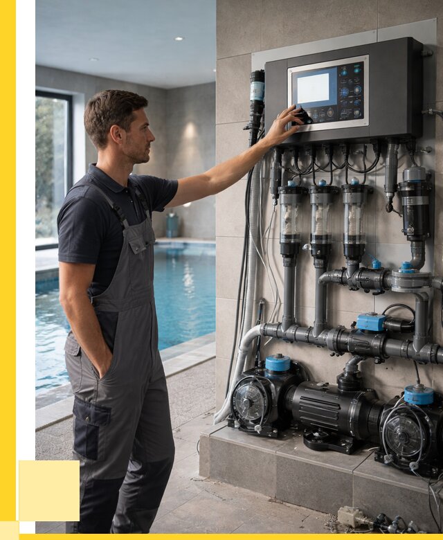 Автоматика для бассейнов под ключ в Назрани от 71904 р. | ЭриданНзр