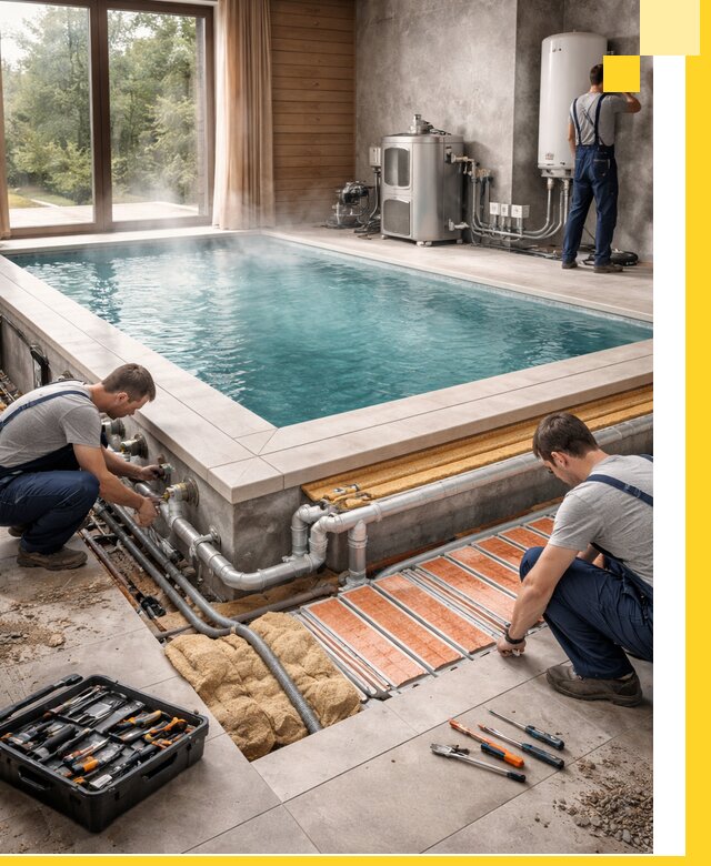 Проектирование и строительство тёплых бассейнов в Назрани