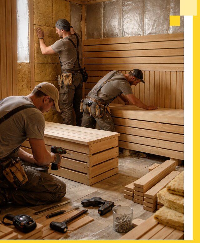 Профессиональное строительство саун под ключ в Назрани