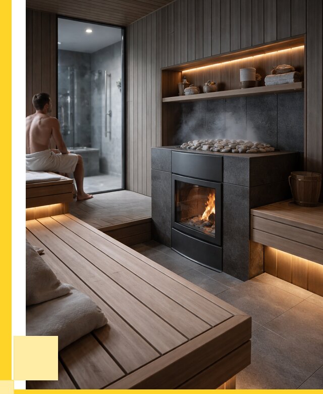 Проект сауны в частном доме в Назрани от 35952 р. | ЭриданНзр