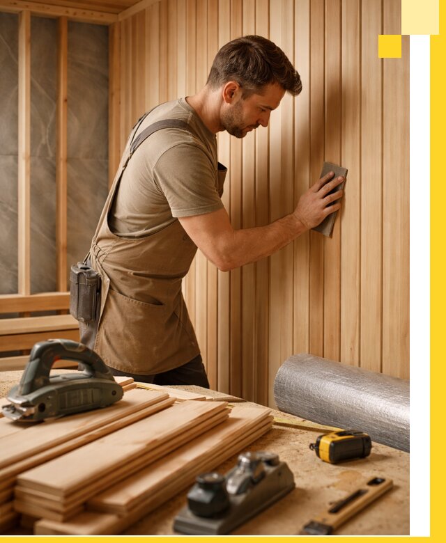 Профессиональная отделка саун и парных под ключ в Назрани