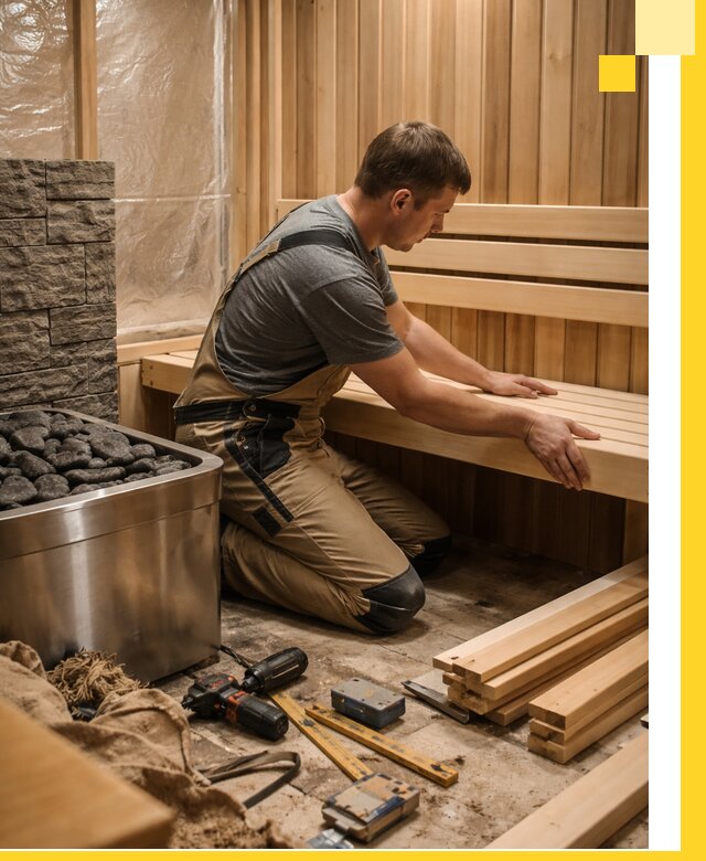 Сауны для дома под ключ с проектированием и монтажом в Назрани