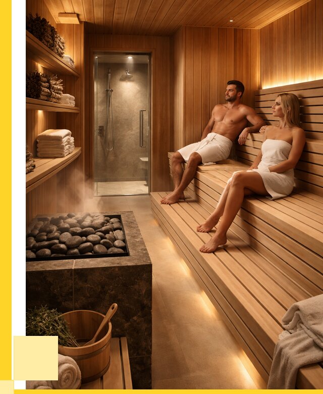 Интерьеры саун под ключ в Назрани от 184896 р. | ЭриданНзр