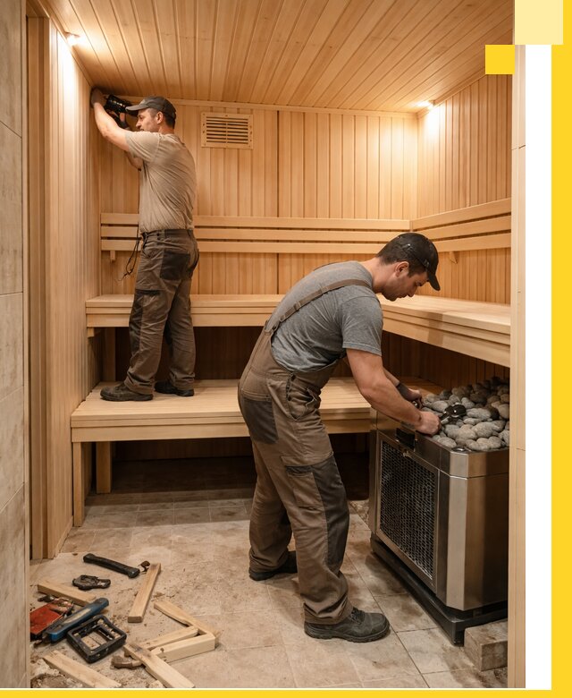 Купить сауну под ключ в Назрани с монтажом и гарантией