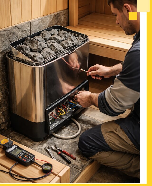 Продажа и установка электрокаменок для саун в Назрани