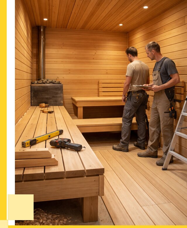 Отделка бань и саун в Назрани по цене от 4622 р. | ЭриданНзр