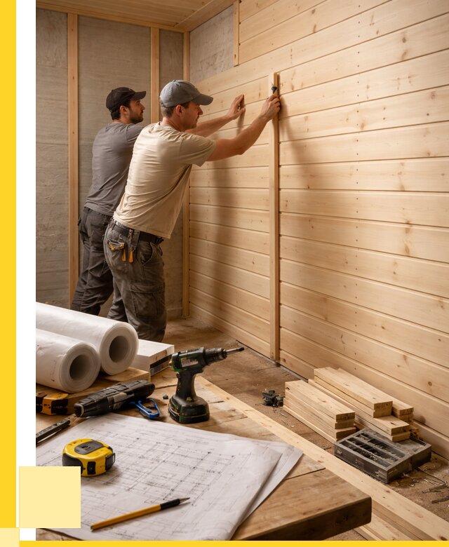 Обшивка бани вагонкой в Назрани от 1233 р., ЭриданНзр