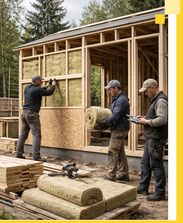 Проектирование и строительство каркасных бань в Назрани под ключ