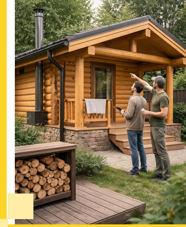 Бани для дачи под ключ в Назрани от 256800 р. | ЭриданНзр