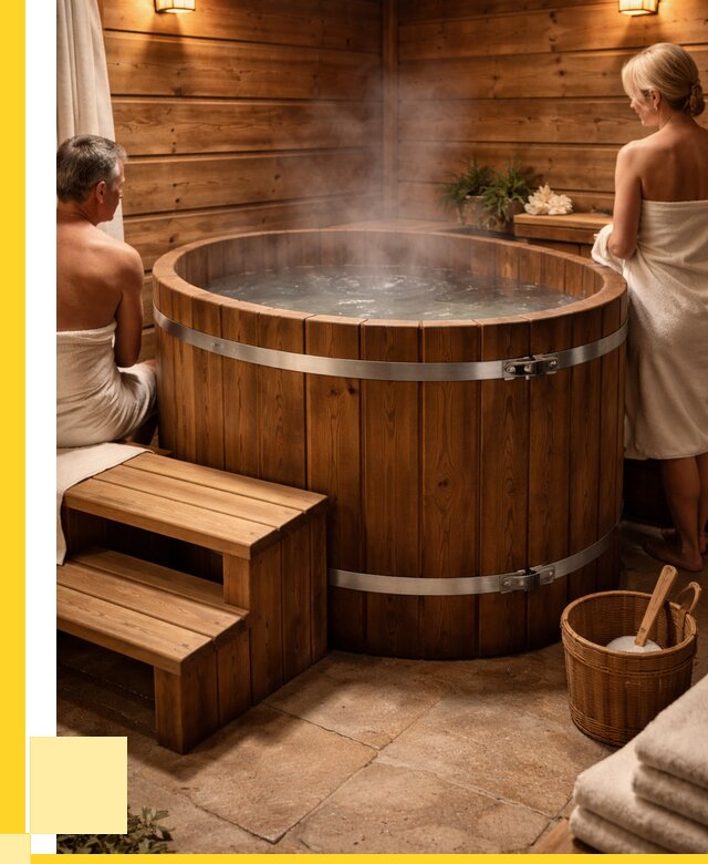 Бани с купелью под ключ в Назрани от 462240 р. | ЭриданНзр