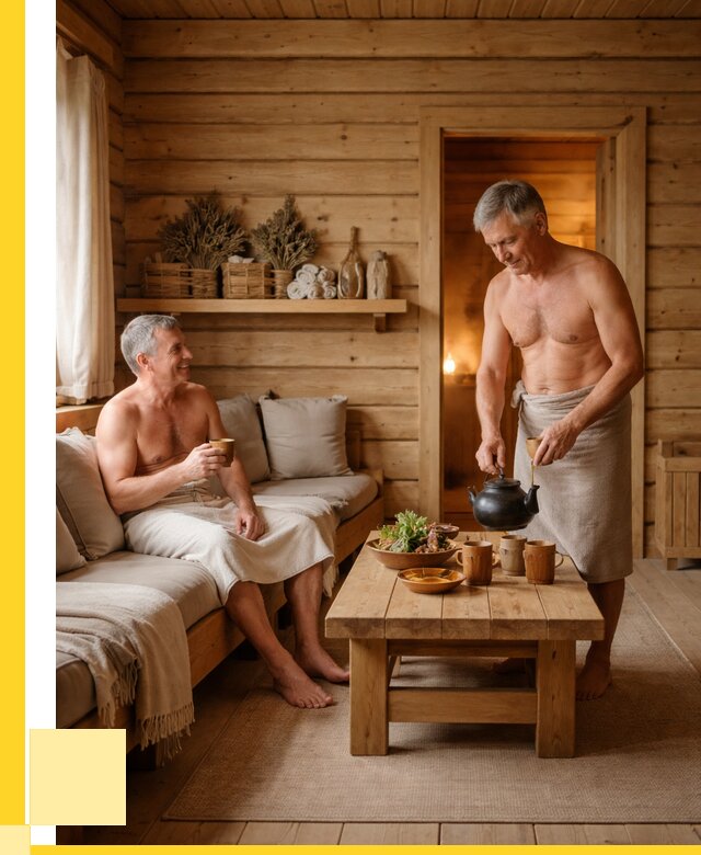 Бани с комнатой отдыха под ключ в Назрани от 462240 р. | ЭриданНзр