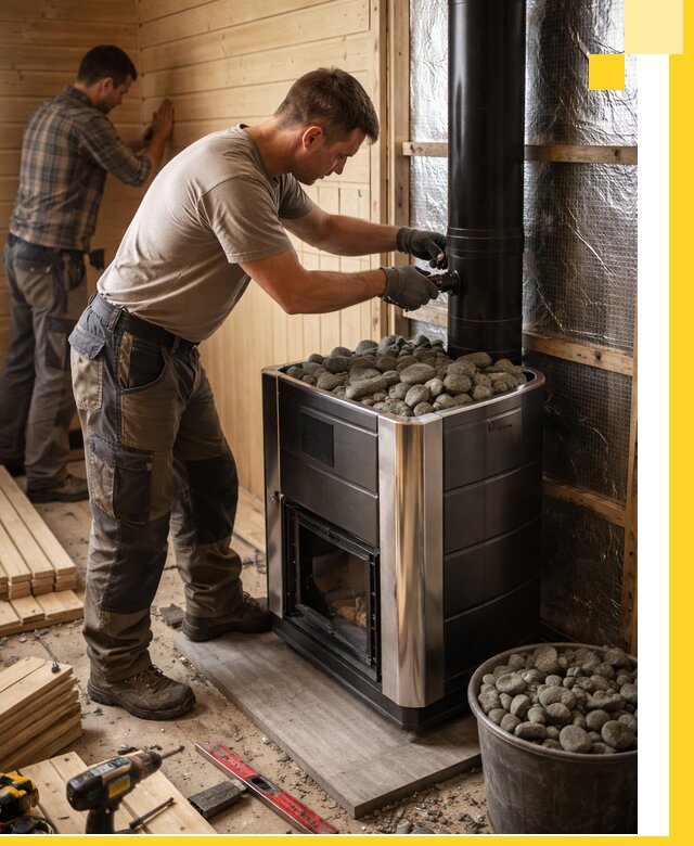 Проектирование и строительство парилок для бани в Назрани под ключ