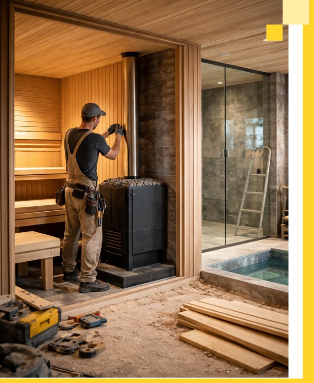 Полное строительство банных комплексов под ключ в Назрани